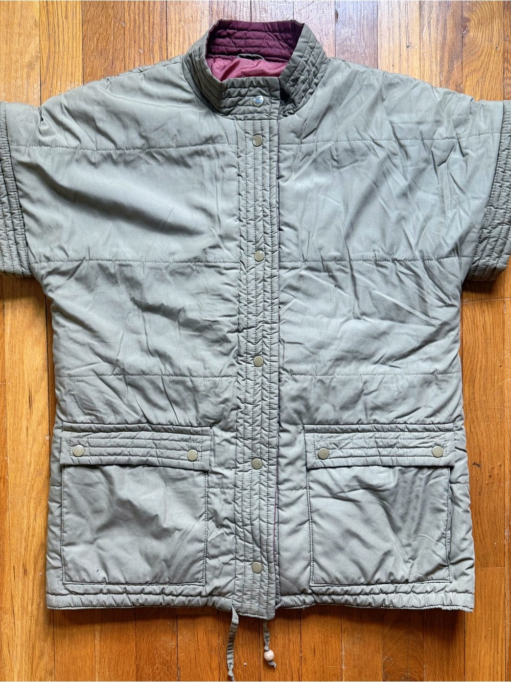 Vintage 1980’s Andy Johns Puffer Coat Jacket Vest